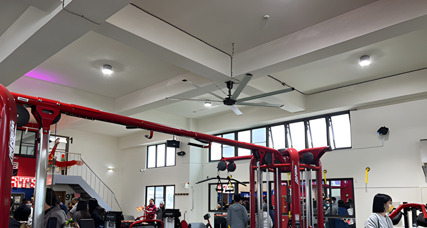 Zastosowanie HVLS